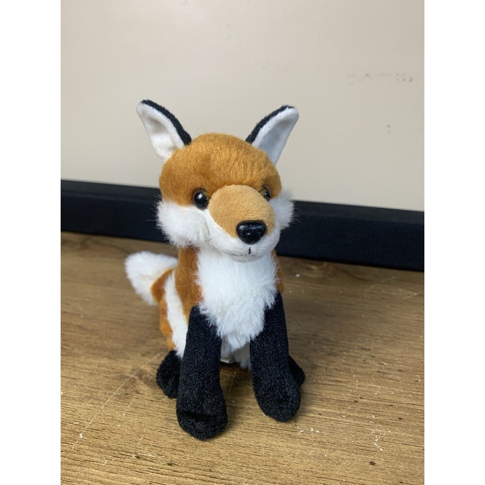 Fox Plush Stuffed Animal - Peter Pauper Press Cute Lovey Security
